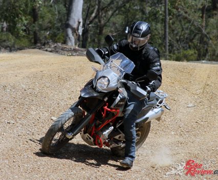 While the Superdual isn't the off-road variant of the line it's still a credible choice for having some fun if the majority of your riding will be on the tarmac