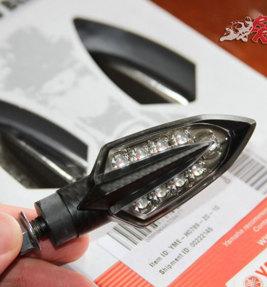 Yamaha's LED Blinkers for the MT-07 Tracer