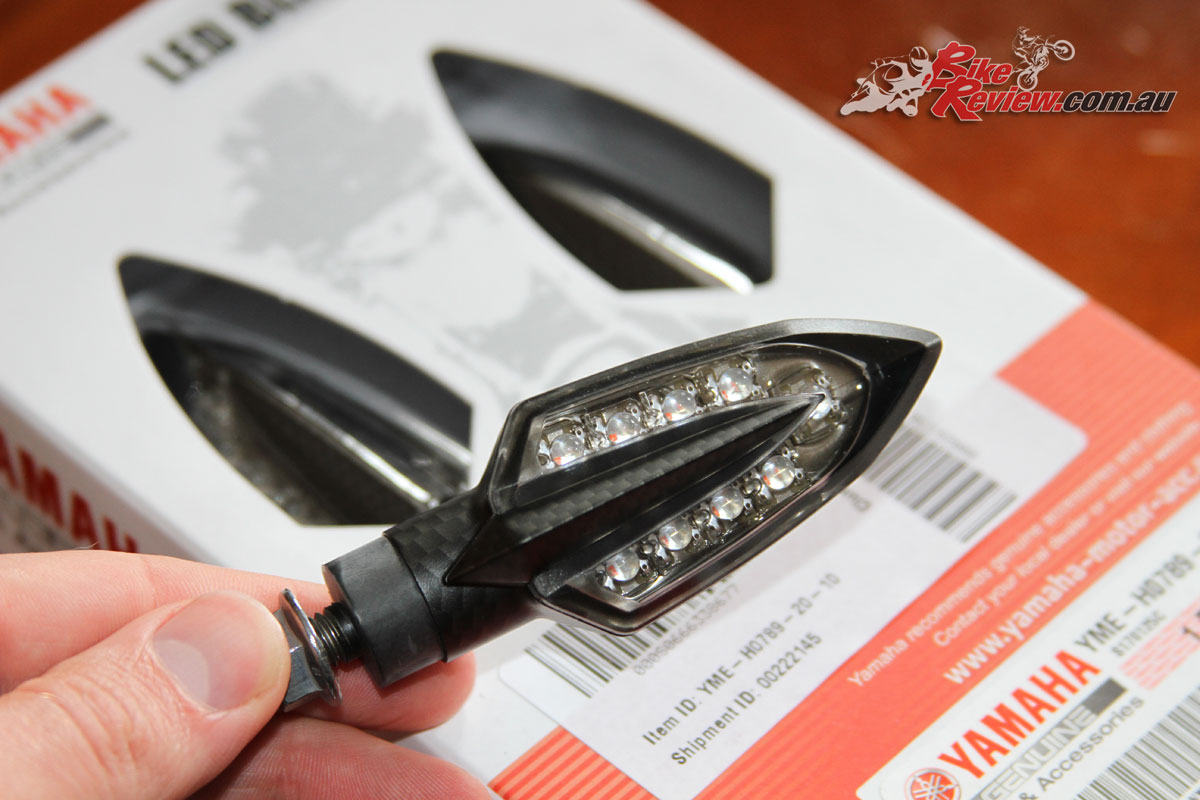 Yamaha's LED Blinkers for the MT-07 Tracer