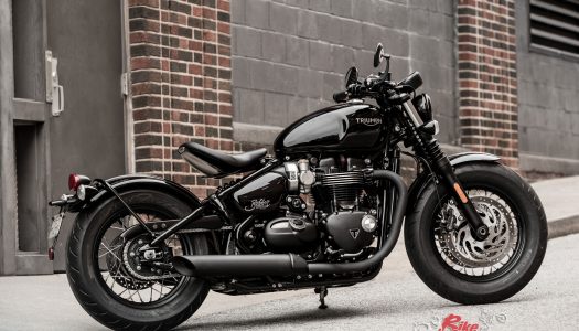 Triumph announce 2018 Bonneville Bobber Black