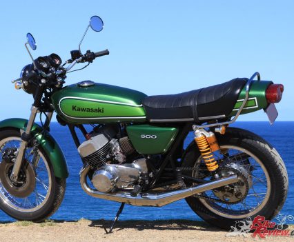 1974 Kawasaki H1.