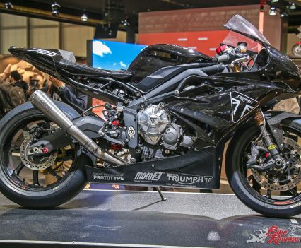 The Triumph 765 Moto2 prototype