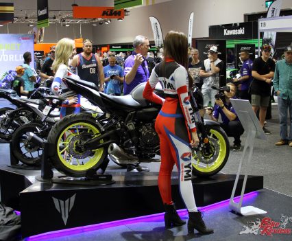 Yamaha's Sydney Motorcycle Show display last event