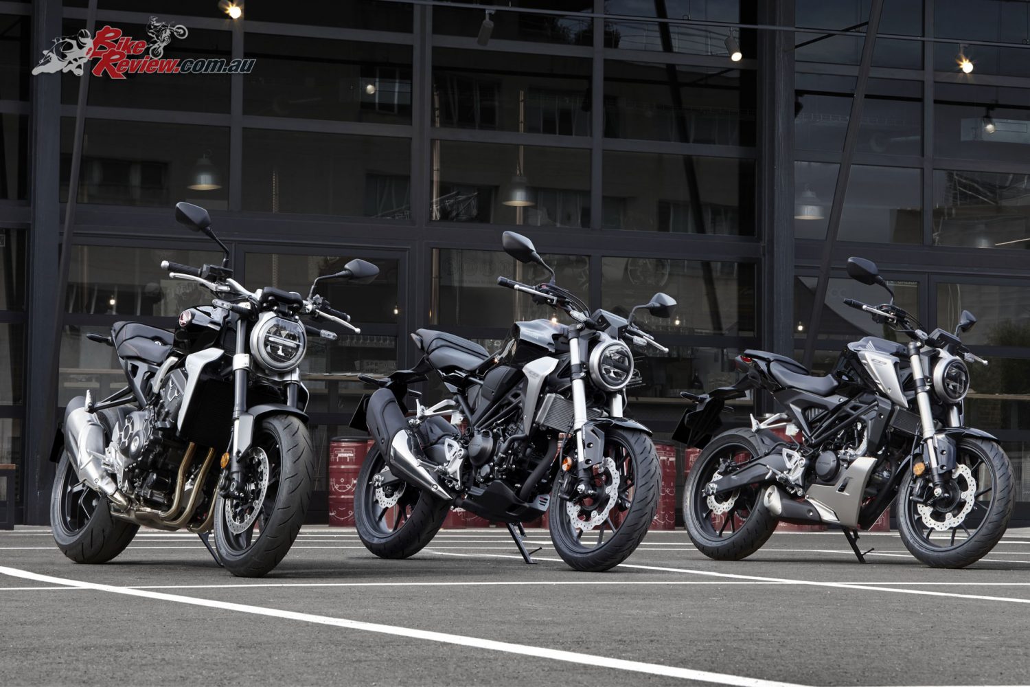 2018 Honda CB1000R, CB300R, CB125R