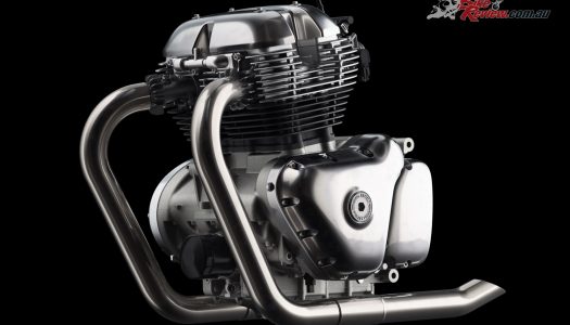 New Royal Enfield 650-twin powerplant unveiled
