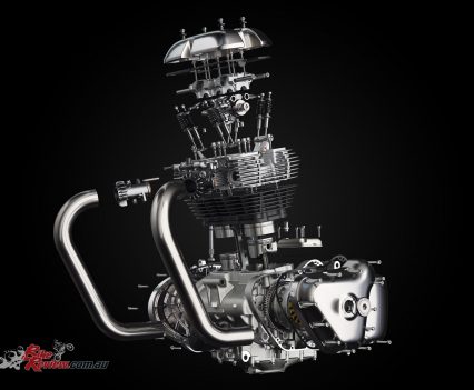 Royal Enfield's 650 twin.