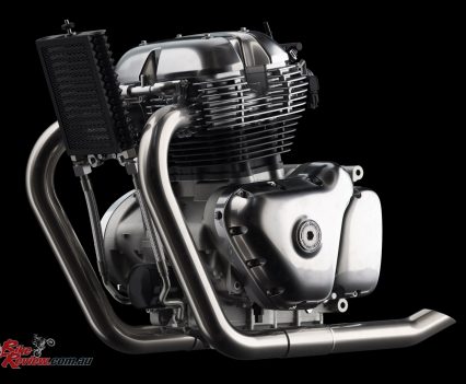 Royal Enfield's 650 twin.