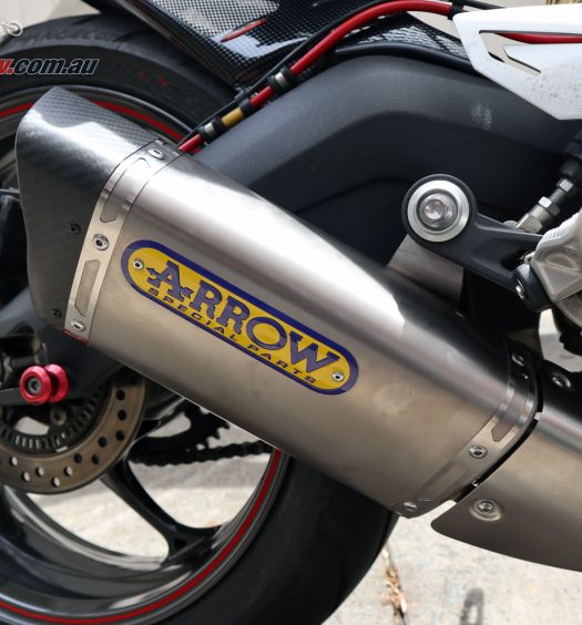 Arrow Exhaust for the Daytona 675