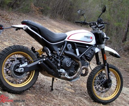 The Scrambler Desert Sled's looks are a real selling point, looking the business