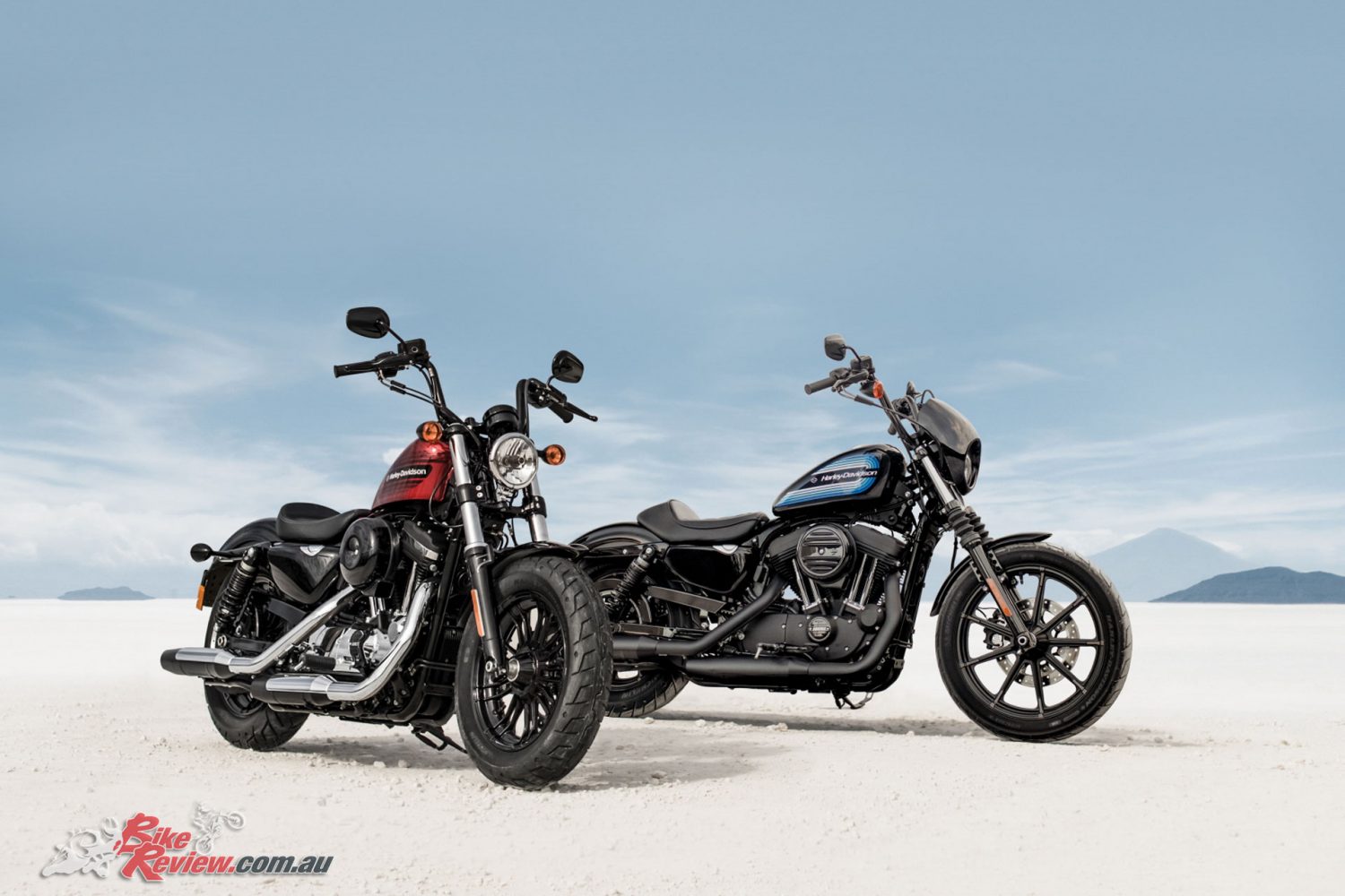 2018 Harley-Davidson Iron 1200 and Forty-Eight