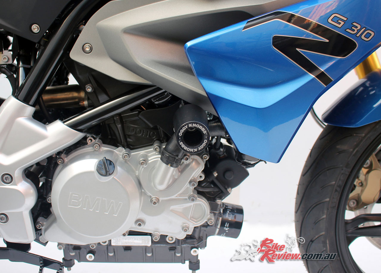Promoto Oggy Knobbs for the BMW G 310 R