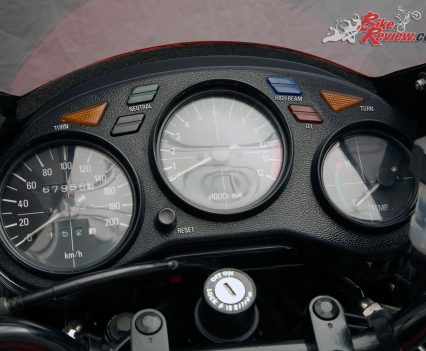 Yamaha RZ350 instruments