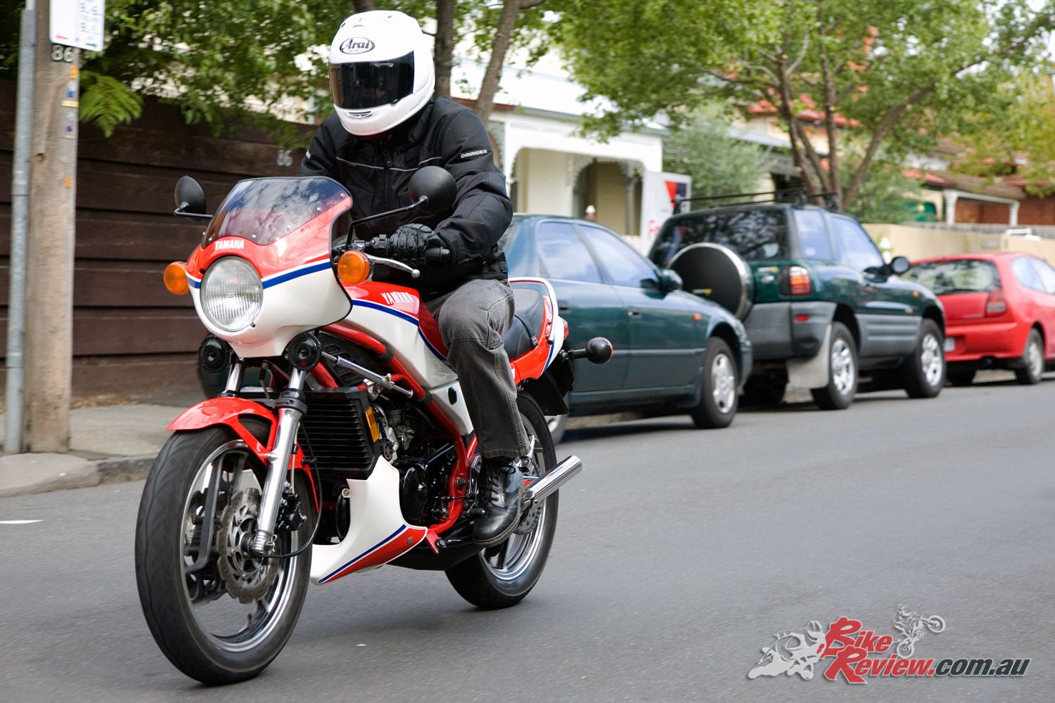 The RZ350 offered performance that would put larger machines to shame and earned a real place in many rider's hearts and memories