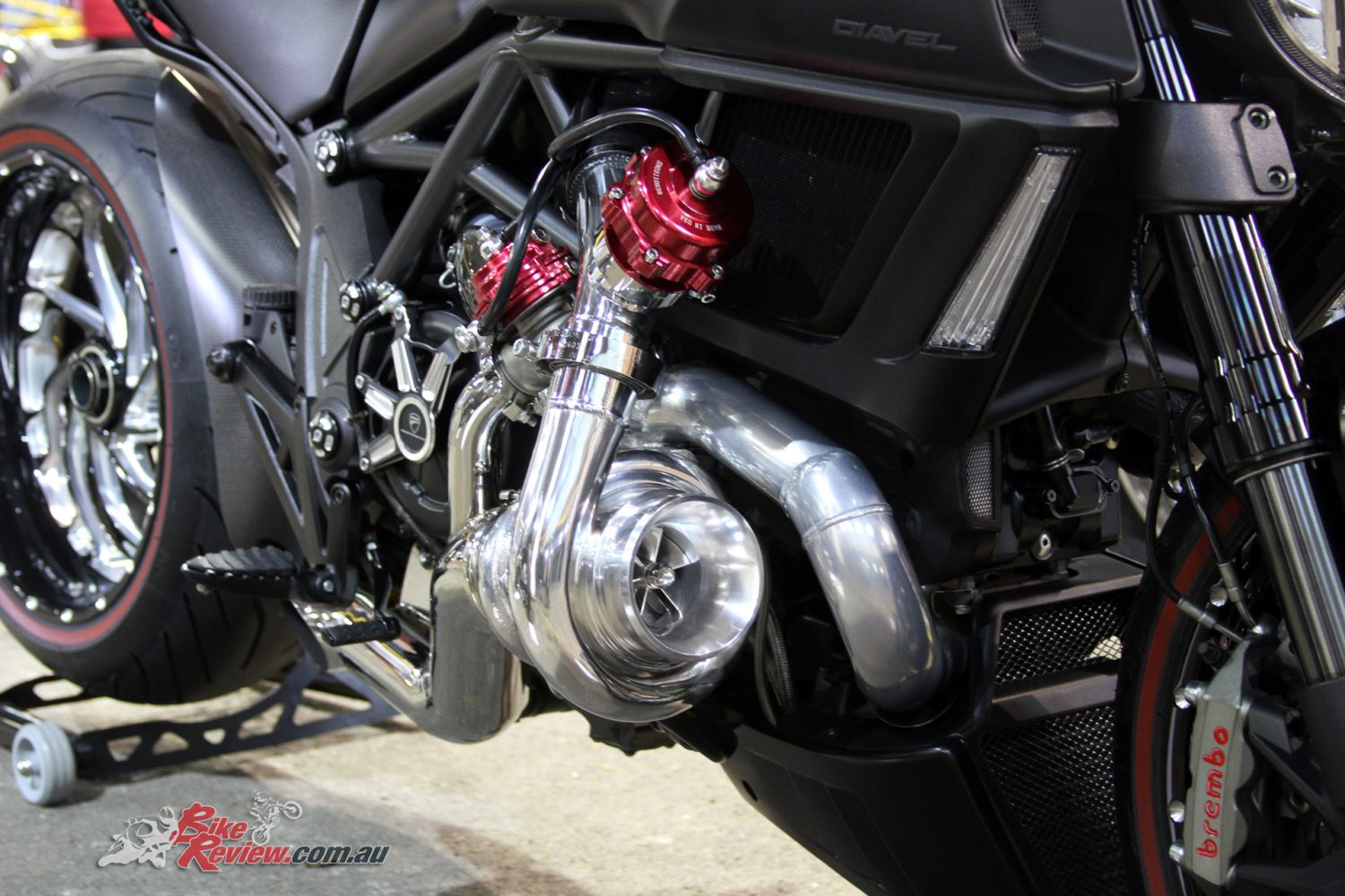 Turbo charged Ducati Diavel