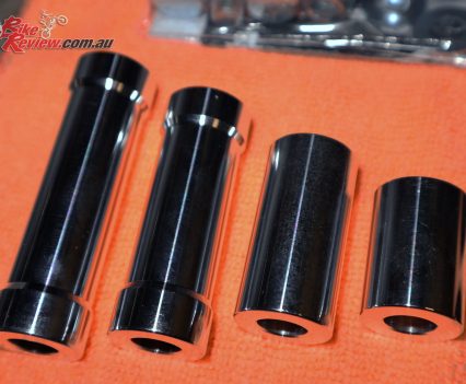 Here are the spacers that will fit between the frame and Oggy bracket