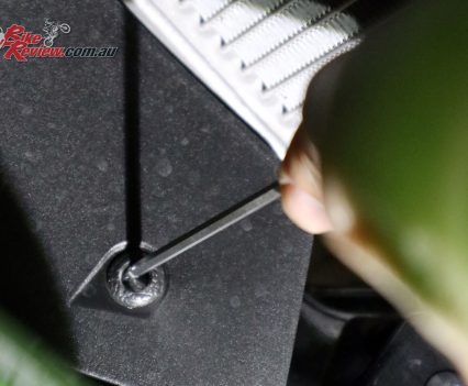 Same process as the earlier pull pin