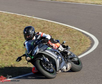 The ZX-10R SE is a track day dream ride. It does it all with the push of a button an is easy to ride fast without tiring you out.