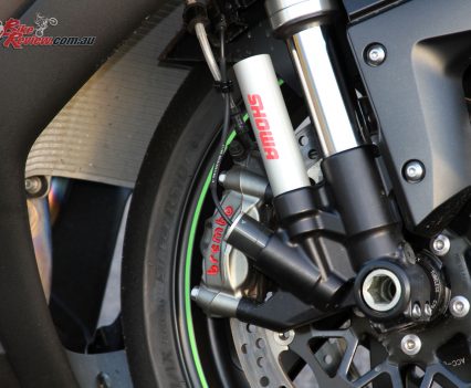 2019 Kawasaki Ninja ZX-10R SE - Showa electronic suspension