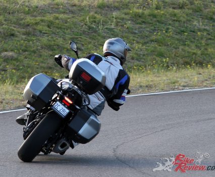 The S 1000 XR is well capable of embarrasing some sportsbike riders at a track day.