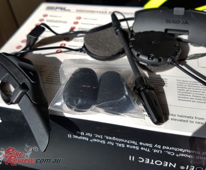 Sena SRL Comms System for the Shoei Neotec II