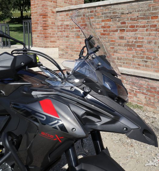 2018 Benelli TRK 502X - The bike really looks the business with a sporty front end and great overall styling.