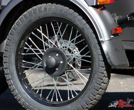 Ural Ranger - Disc brakes with Brembo calipers