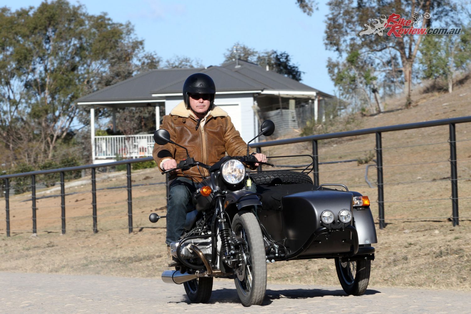 Paul Bailey tests the 2018 Rural Ranger Sidecar