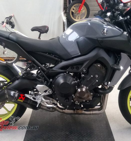 MT-09 Akrapovic Carbon Fibre/Stainless Full System