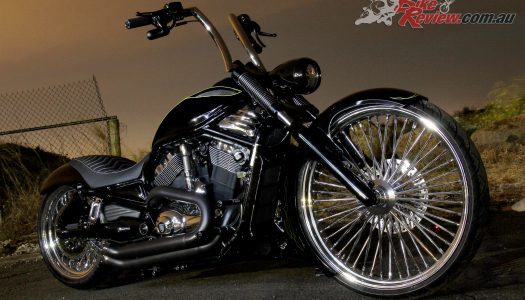Custom Harley: Pega Custom Cycles V-Rod ‘Eruption’