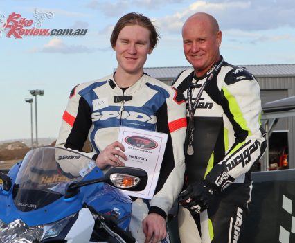 Top RIder, Bernie Hatton.