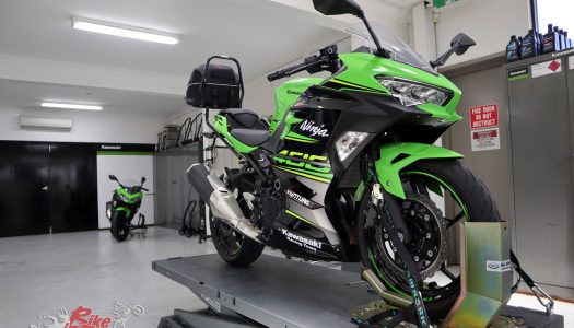Long Term: Ninja 400 First Service at Kawasaki HQ
