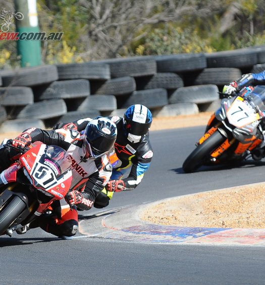 Cameron Stronach leads Ben Stronach and Adam Senior - 2018 WA State Titles Round 3