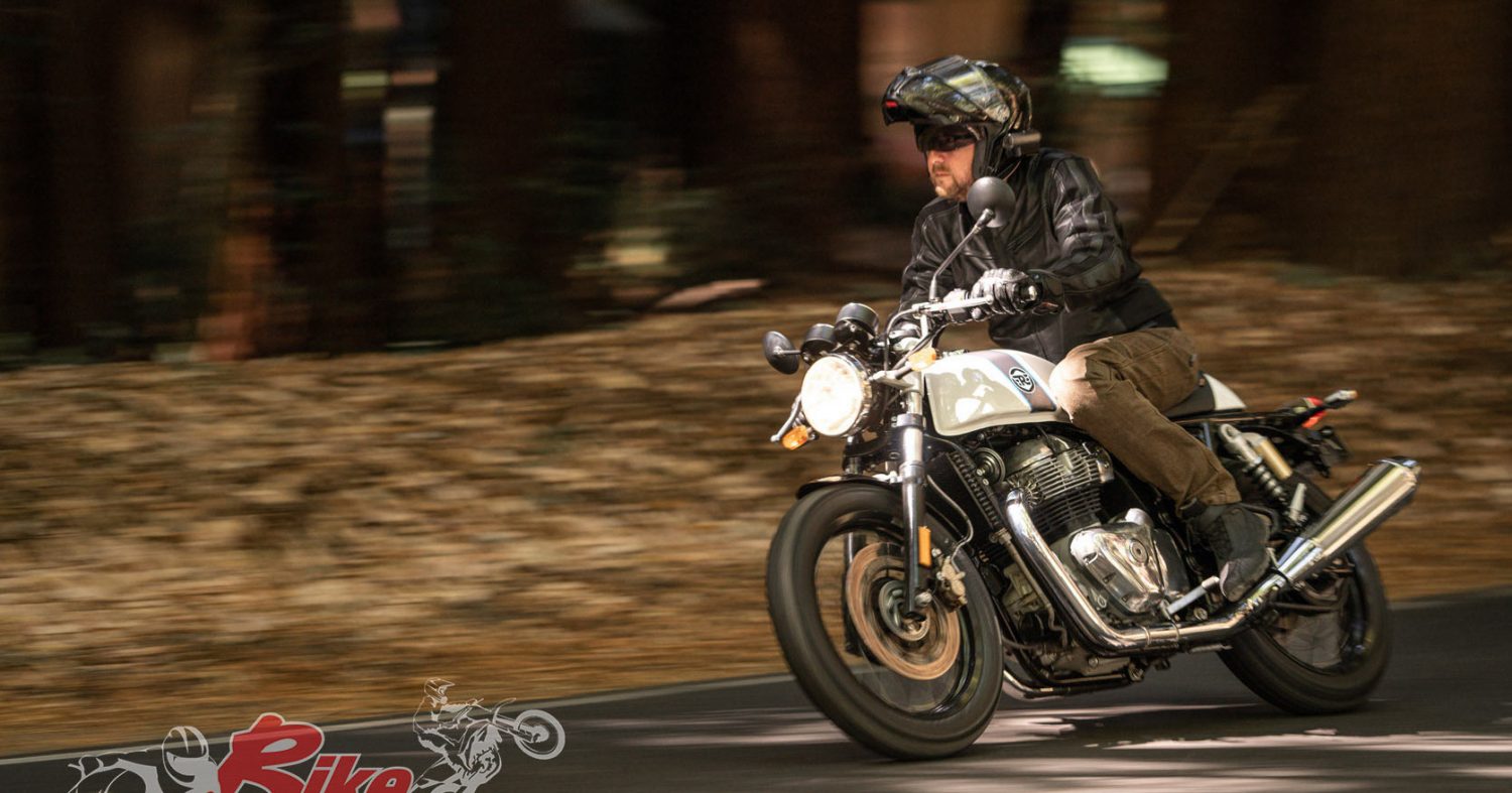 The Continental GT has clip-ons, rearsets, a lower seat and different bodywork.