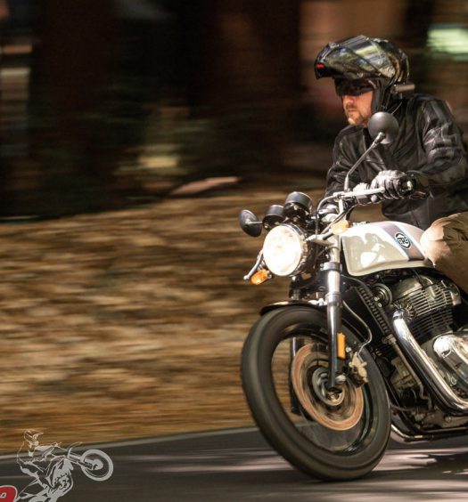 The Continental GT has clip-ons, rearsets, a lower seat and different bodywork.