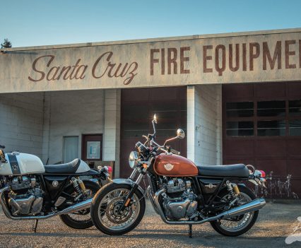 The Continental GT and Interceptor 650 Twins are LAMS approved here but also suit experienced riders.