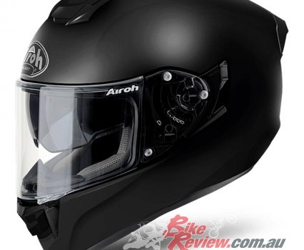 Solid Matt Black Airoh ST501