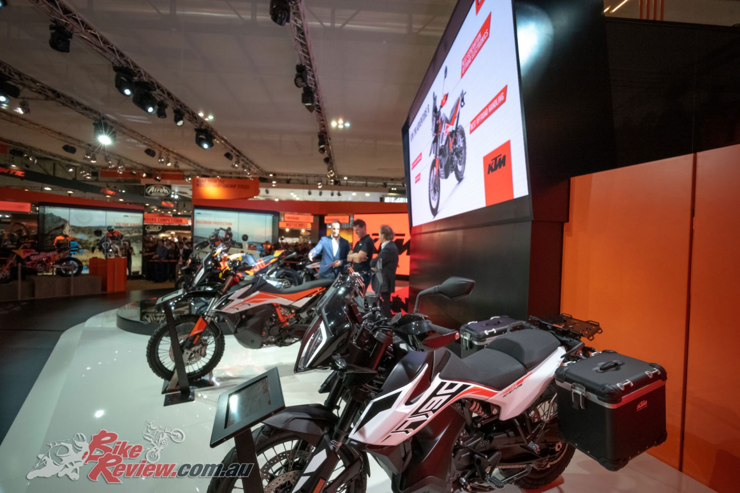 KTM at EICMA revealing 2019 models