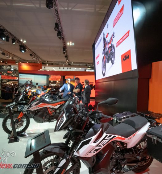 KTM at EICMA revealing 2019 models