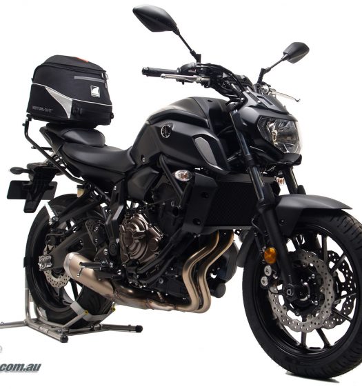 Yamaha's 2018 MT-07 with the EVO-22 setup