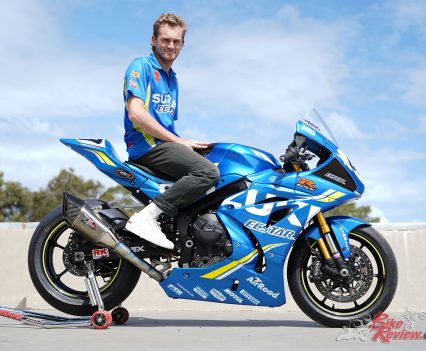 Alex Phillis Suzuki ASBK team 2019.
