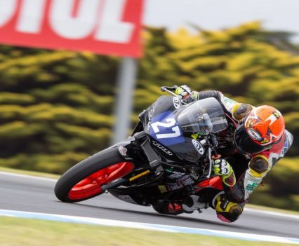 YMI Supersport 300 at Thursday ASBK Practice - Image by TBG Sport