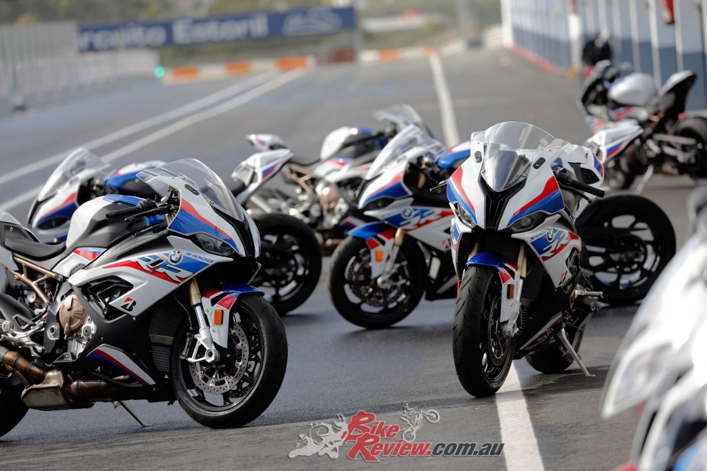 No words required when there are a bunch of M Model S 1000 RRs waiting to be thrashed...