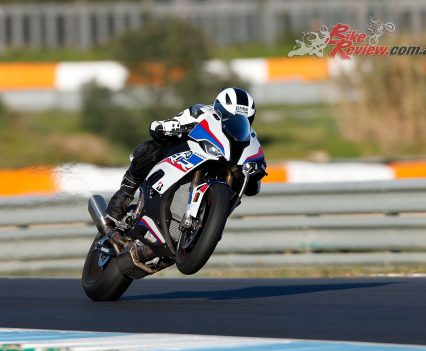 No mucking around by Jurgen Fuchs in the sighting laps at this launch!