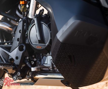 2019 KTM 790 Adventure parallel twin engine
