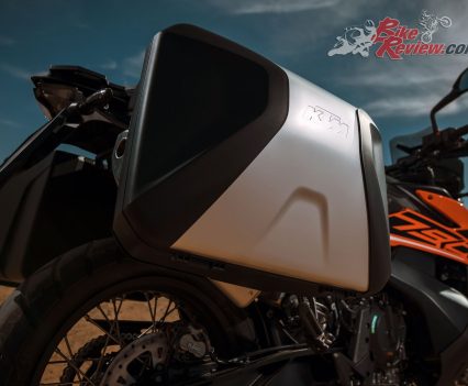 2019 KTM 790 Adventure optional panniers