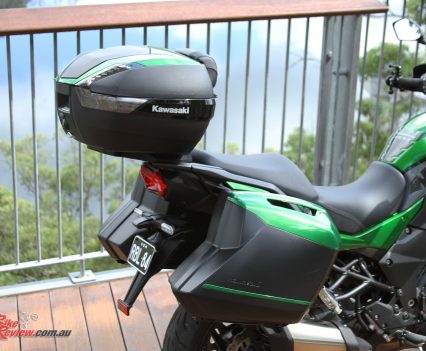 Versys 1000 SE luggage - Panniers and Top Box kit