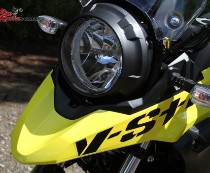 2019 Suzuki V-Strom 250 headlight