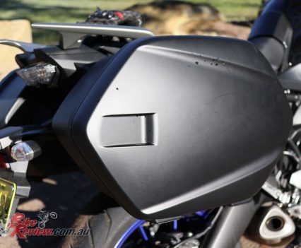 2019 Yamaha Tracer 900 GT hard panniers