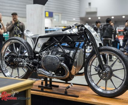 Custom Works Zon with 'Departed' featuring the BMW Big Boxer