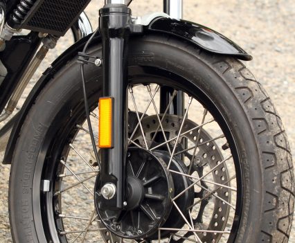 41mm conventional forks.